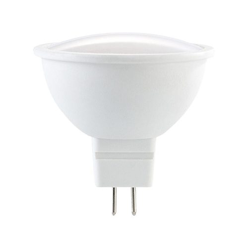 LED lámpa , 12V DC , MR16 , G5.3 foglalat , 7 Watt , meleg fehér , 5 év garancia