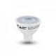 LED lámpa , 12V DC , MR16 , G5.3 foglalat , 38° , 7 Watt , meleg fehér