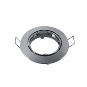 Olcsó spot lámpatest, billenthető, fényes króm