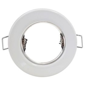   Olcsó spot lámpatest , GU10 vagy MR16 , fehér , 2 darabos csomag