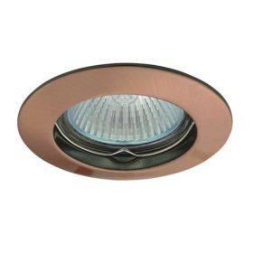 Besüllyeszthető spot, kör fix Vidi CTC-5514 réz