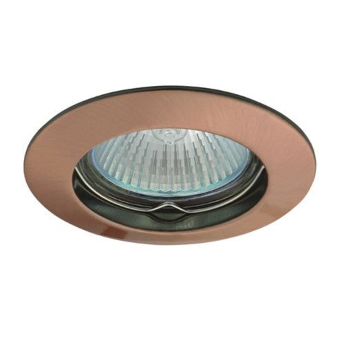 Besüllyeszthető spot, kör fix Vidi CTC-5514 réz