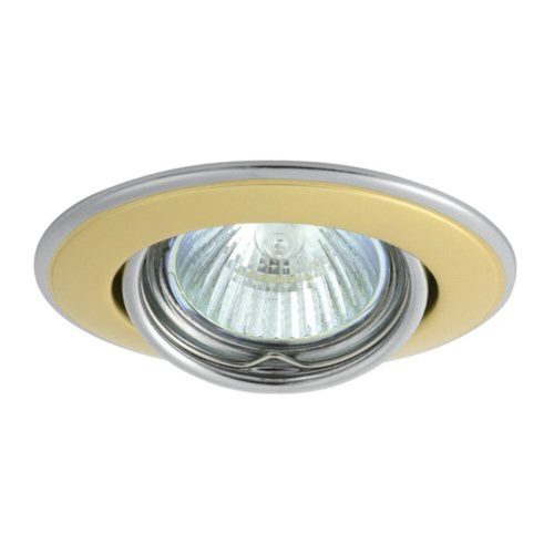 LED lámpatest , spot beépíthető keret, Horn CTC-3114 , gyöngyház arany , nikkel