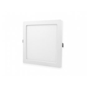   LED panel , 12W , Ultra Slim , univerzális , EasyFix , négyzet , meleg fehér