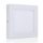 LED panel , 6W , falon kívüli , négyzet , természetes fehér