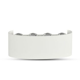   LED lámpatest , oldalfali , 2 irányú , 7W , meleg fehér , fehér , kültéri , IP54