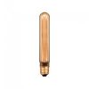 LED lámpa , égő , izzószálas hatás , filament , E27 foglalat , T30 , 2 Watt , meleg fehér , 1800K , borostyán sárga