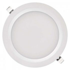   LED panel , 16 Watt , süllyesztett , kerek , természetes fehér , IP44 , EMOS , 5 év garancia