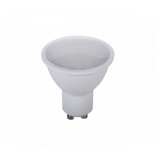 LED lámpa , égő , szpot , GU10 foglalat , 120° , 6.5 Watt , meleg fehér, dimmelhető