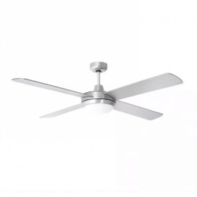   Ventilátoros LED lámpatest , mennyezeti , 4 lapáttal , 2 x E27 foglalattal , távirányítóval