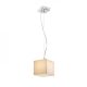 RENDL R10628 LUCIA Szögletes Függőlámpa Szatinált Üvegből Led G9 Izzóhoz, 5 W, 230V