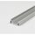 Alumínium U profil LED szalaghoz , 2 méter/db , eloxált , SURFACE14