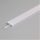 Alumínium profil fedő , 2 méter/db , opál , LINEA20 , SURFACE14 , GROOVE14 , "F" Klikk