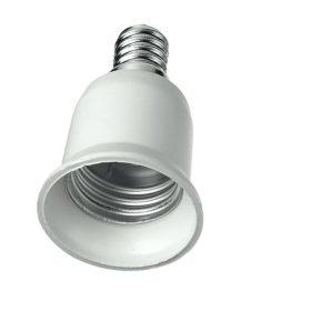 Lámpa foglalat átalakító , E14-E27 , INTEC
