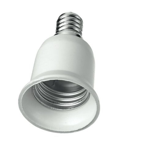 Lámpa foglalat átalakító , E14-E27 , INTEC