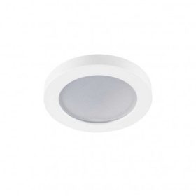   LED lámpatest , spot keret , süllyesztett , kerek , GU10 , fehér , IP44 , FLINI