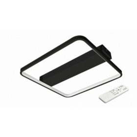   LED lámpatest , mennyezeti , 42 x 40 cm , 40W , CCT , dimmelhető , fekete , Galaxis Centauri