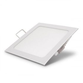   LED panel , 3W , süllyesztett , négyzet , hideg fehér , Optonica