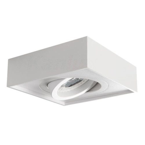 LED lámpatest , spot , GU10 , süllyesztett , billenthető , alumínium , fehér , MINI GORD