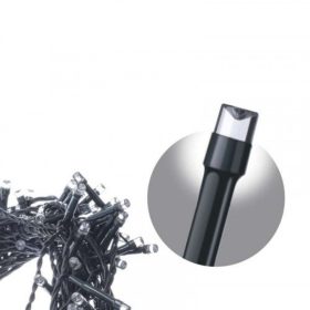   Led fényfüzér , beltéri/kültéri , 600 db LED , 10 m , hideg fehér , 8 programos , jégcsap , IP44 , 2021