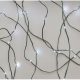 Led fényfüzér , beltéri/kültéri , nano LED , 15 m , hideg fehér , időzíthető , IP44