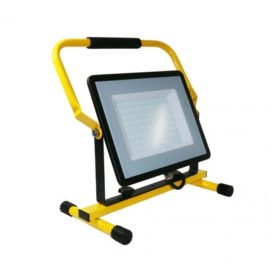   LED reflektor, hordozható , 100 Watt, természetes fehér , IP65