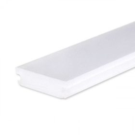   Matt fedő , GROUND OUT10 LED profilhoz , 2 méter/db , áthajtható