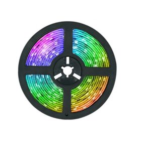   DIGITÁLIS LED szalag szett (vezérlő+tápegység+távirányító) , 5 m , RGB , IP65