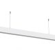 LED lámpatest , lineáris , függeszthető , sorolható , 118 cm , 40W , természetes fehér