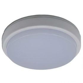   LED panel , 8W , falon kívüli , kerek , természetes fehér , IP65
