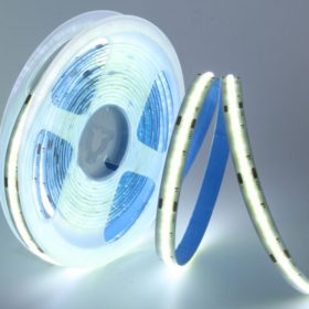   LED szalag , 24 Volt DC , COB , 320 LED/m , DOTLESS , 11 W/m , természetes fehér