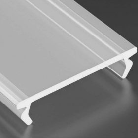   Alumínium profil felső fedő , 1 méter/db , FROZEN , DULIO
