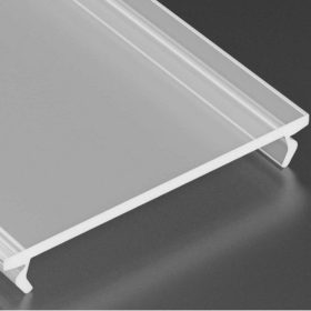   Alumínium profil fedő , 1 méter/db , FROZEN , DULIO alsó, ILEDO, INSO, SOLIS profilhoz