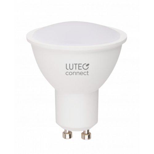 LED lámpa , égő , szpot , GU10 , 4.7 Watt , RGB, CCT, dimmelhető , LUTEC CONNECT