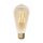 LED lámpa , égő , izzószálas hatás , filament , Edison , E27 , ST64 , 7.2W , dimmelhető , CCT , LUTEC CONNECT