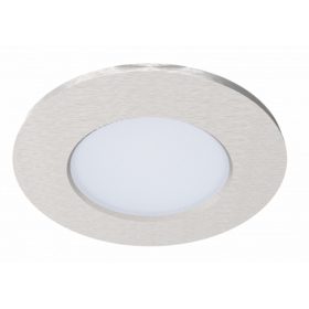   LED lámpatest , spot , RGB , CCT , dimmelhető , süllyesztett , kerek , nikkel , 7W ,  IP65 ,  LUTEC CONNECT , OPTIMA