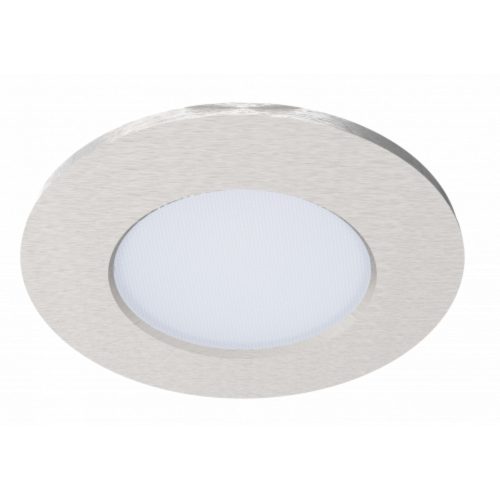 LED lámpatest , spot , RGB , CCT , dimmelhető , süllyesztett , kerek , nikkel , 7W ,  IP65 ,  LUTEC CONNECT , OPTIMA