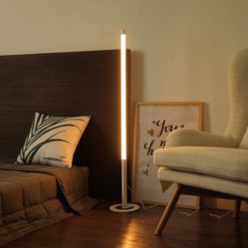   LED lámpatest , állólámpa , 10.5W , RGB , CCT , dimmelhető , fehér , LUTEC CONNECT , WANDIE