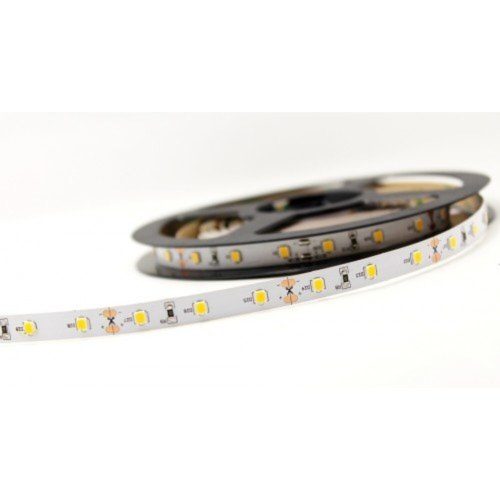 LED szalag , 2835 , 60 led/m , 4.8 Watt/m , meleg fehér