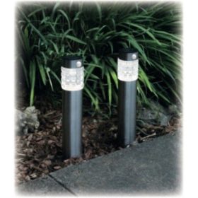   Led lámpatest , napelemes , mozgásérzékelős , 0.5 W , kültéri , hideg fehér , IP44