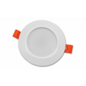   LED panel , 6W , süllyesztett , kerek , természetes fehér, IP44 , Marlon