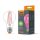 Növénynevelő LED lámpa , égő , E27 , izzószálas hatású , filament , 8 Watt , VIDEX FITO