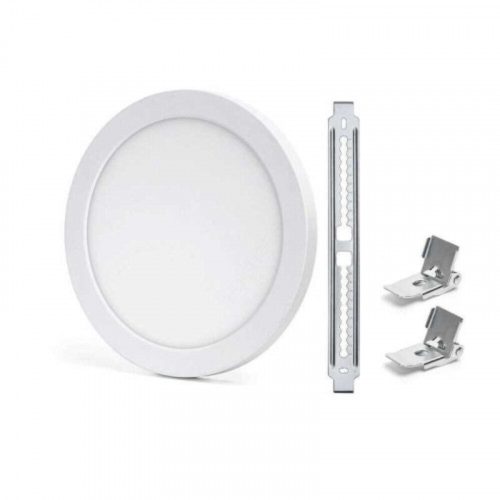 LED panel , 18W , süllyesztett/falon kívüli , kerek , CCT , 3 színhőmérséklet , 3in1