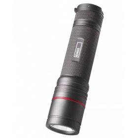   LED zseblámpa , professzionális , tölthető , állítható fókuszú , 3 világítási mód , USB , dimmelhető , IP65