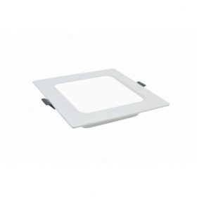   LED panel , 26W , süllyesztett , négyzet , hideg fehér , PP
