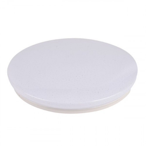 LED lámpatest, mennyezeti , kerek , kristály hatású , 12W , meleg fehér