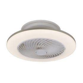   Ventilátoros LED lámpatest , mennyezeti , 36W , CCT , dimmelhető , fehér , távirányítóval , Rábalux , DALFON