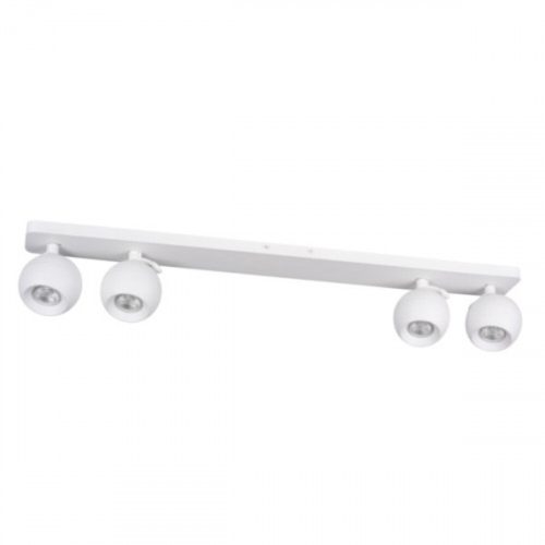 LED lámpa , mennyezeti , 4 x GU10 foglalat , 8 cm , fehér , GALOBA