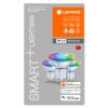 LED lámpa , égő , szpot , 3 x GU10 , 3 x 4.9W , RGBW , CCT , dimmelhető , LEDVANCE Smart+ WIFI