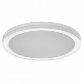   LED lámpatest , mennyezeti , 28W , RGB , CCT , dimmelhető , kerek , fehér , LEDVANCE Smart+ WIFI , ORBIS